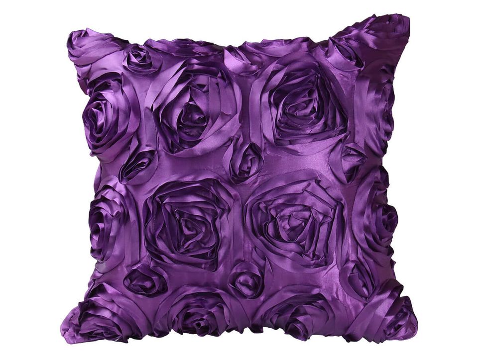 Μαξιλαροθήκη Purple Roses
